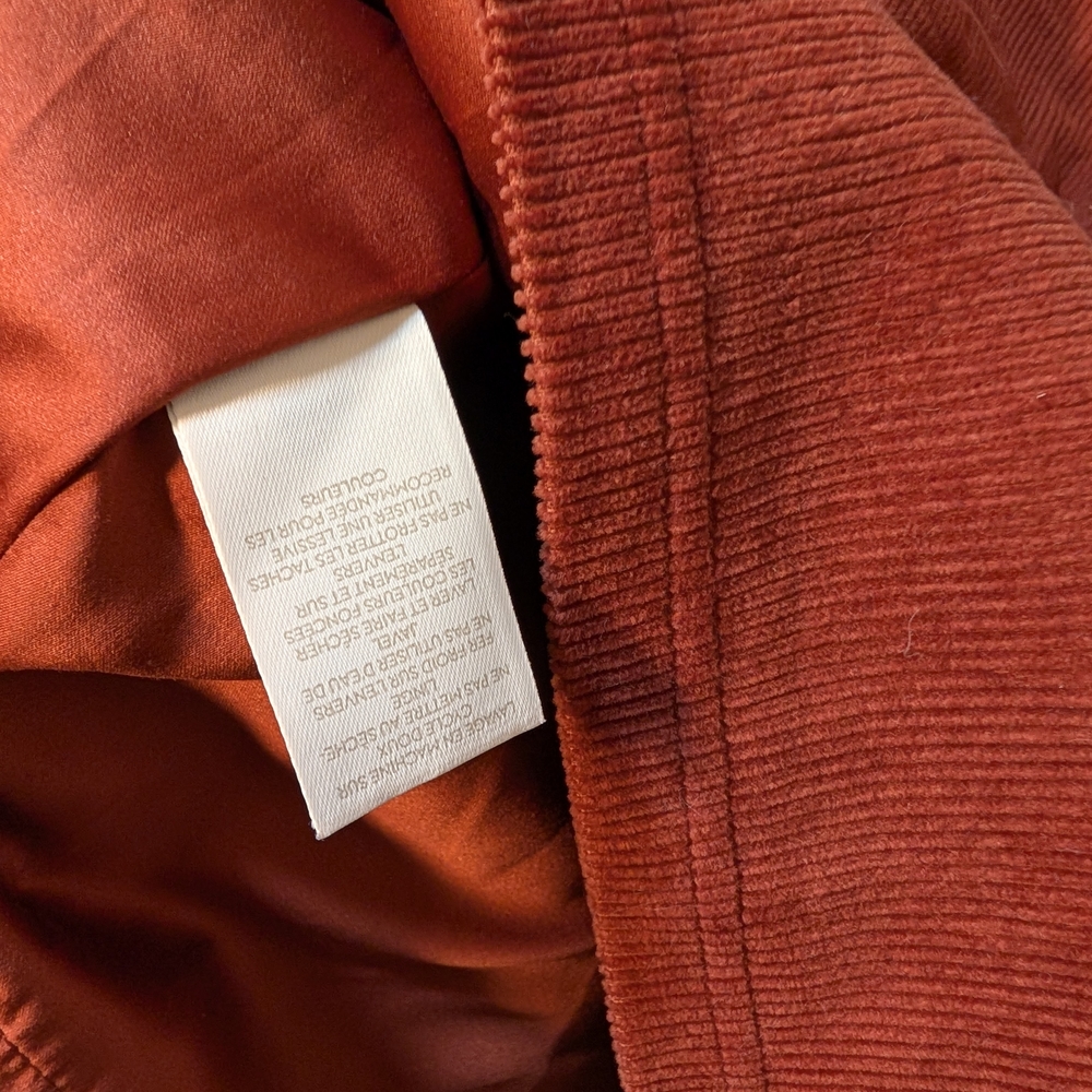 Boden Red Corduroy Pencil Skirt - Picture 6 of 11